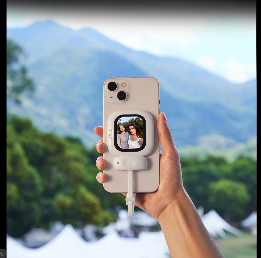 Magnetisches Outdoor Selfie-Display